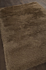 Chandra Vani VAN-13602 Tan and Beige rug, angled side view