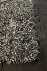 Chandra Vega VEG-40501 Silver rug, corner detail