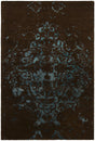 Chandra Veleno VEL-29301 Brown and Teal rug, flat view