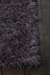 Chandra Vilma VIL-43101 Purple rug, corner detail