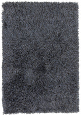 Chandra Vilma VIL-43103 Black rug, flat view