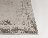 Chandra Willa WIL-46600 Brown and Beige rug, corner detail