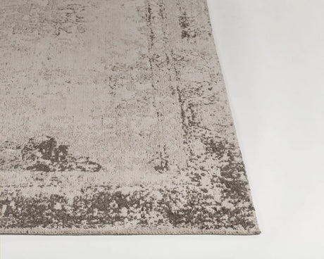Chandra Willa WIL-46600 Brown and Beige rug, corner detail