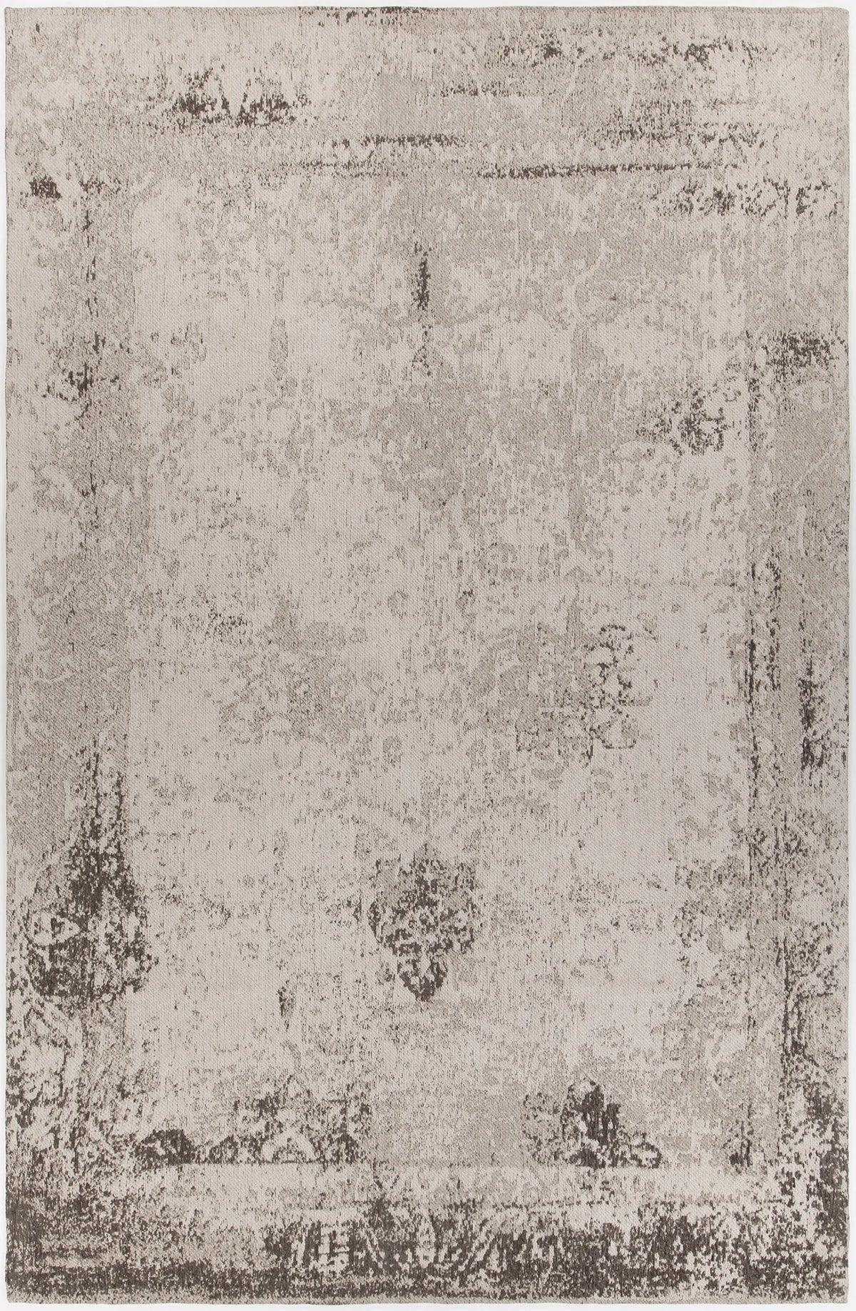 Chandra Willa WIL-46600 Brown and Beige rug, flat view