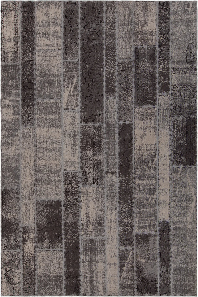 Chandra Willa WIL-46601 Grey and Beige rug, flat view