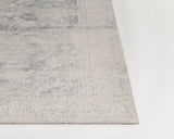 Chandra Willa WIL-46603 Blue and Beige rug, corner detail