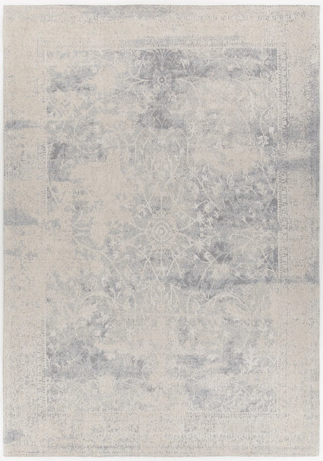 Chandra Willa WIL-46603 Blue and Beige rug, flat view