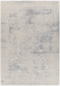 Chandra Willa WIL-46603 Blue and Beige rug, flat view