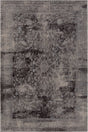 Chandra Willa WIL-46604 Black and Grey and Beige rug, flat view
