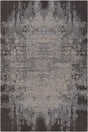 Chandra Willa WIL-46605 Black and Grey and Beige rug, flat view