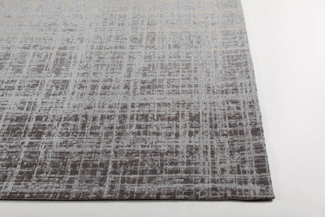 Chandra Willa WIL-46608 Brown and Beige rug, corner detail