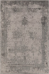 Chandra Willa WIL-46609 Grey and Beige rug, flat view