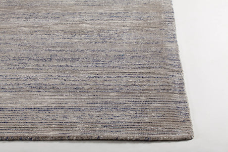 Chandra Xandra XAN-48401 Grey and Blue rug, corner detail