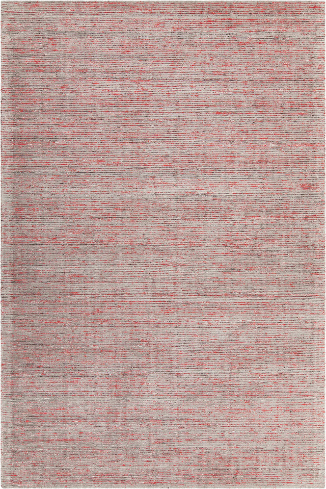 Chandra Xandra XAN-48402 Grey and Red rug, flat view