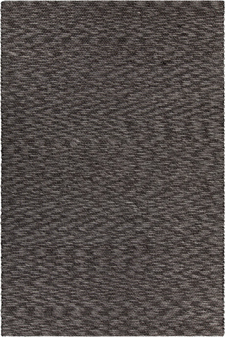 Chandra Yvonne YVO-48500 Grey and Black rug, flat view