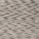 Chandra Yvonne YVO-48501 White and Black rug, texture close-up