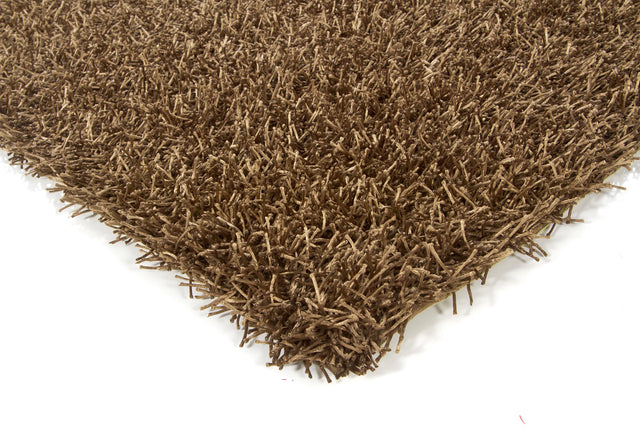 Chandra Zara ZAR-14501 Brown rug, corner detail