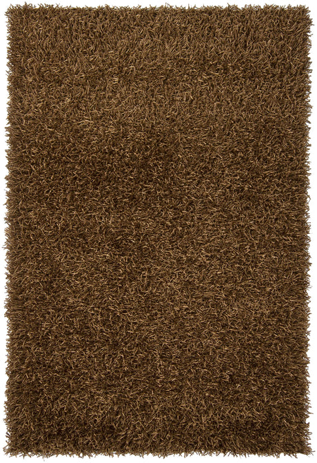 Chandra Zara ZAR-14501 Brown rug, flat view