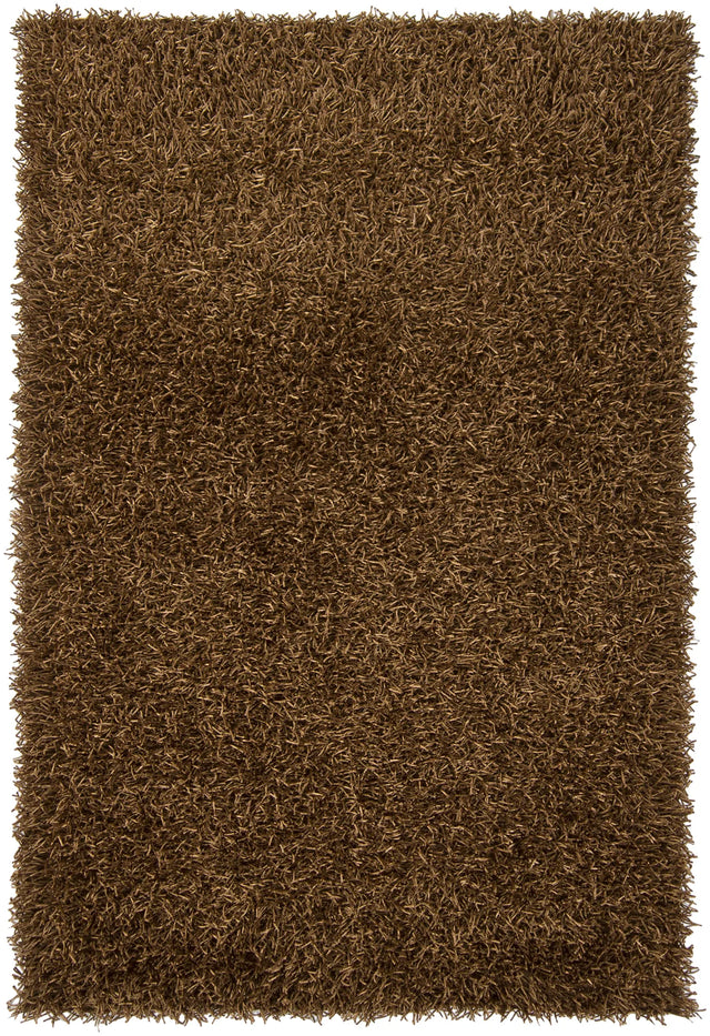 Chandra Zara ZAR-14501 Brown rug, flat view