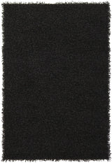 Chandra Zara ZAR-14503 Black rug, flat view