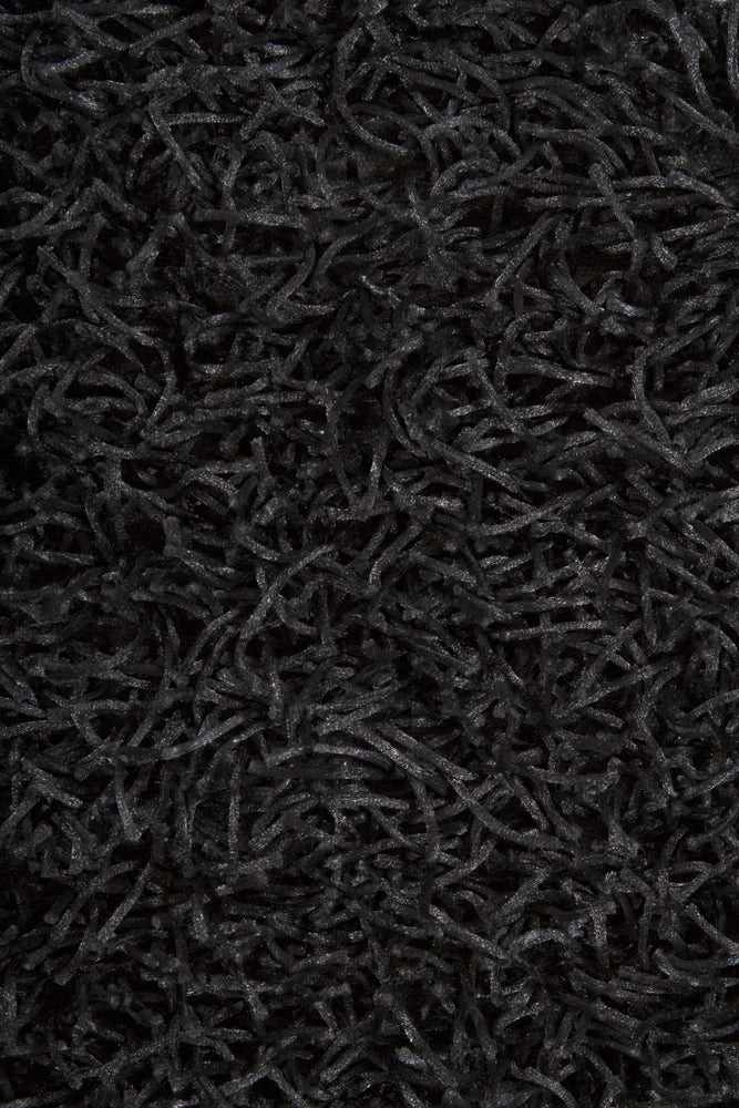 Chandra Zara ZAR-14503 Black rug, texture close-up