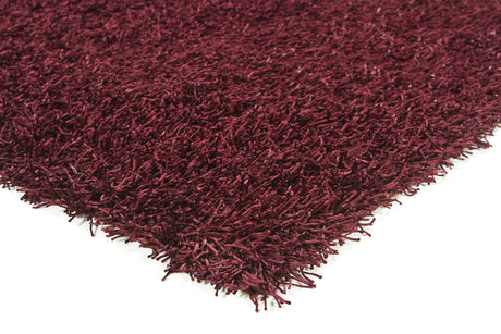 Chandra Zara ZAR-14504 Plum rug, corner detail