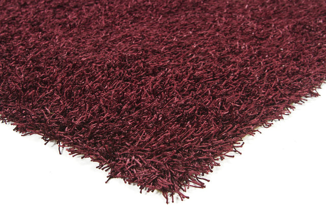 Chandra Zara ZAR-14504 Plum rug, corner detail
