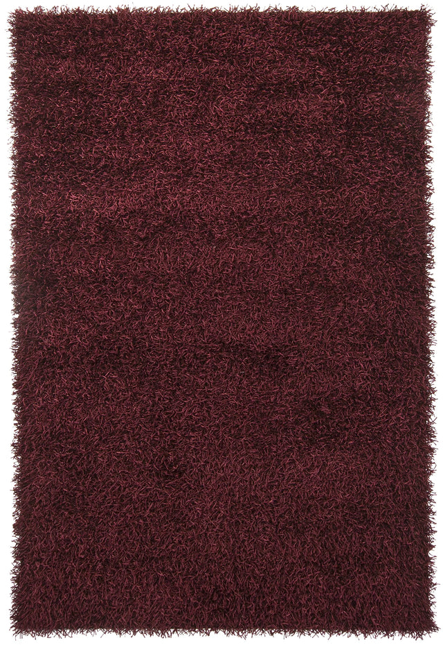 Chandra Zara ZAR-14504 Plum rug, flat view
