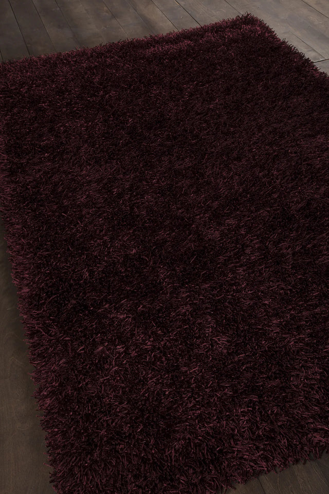 Chandra Zara ZAR-14504 Plum rug, angled side view