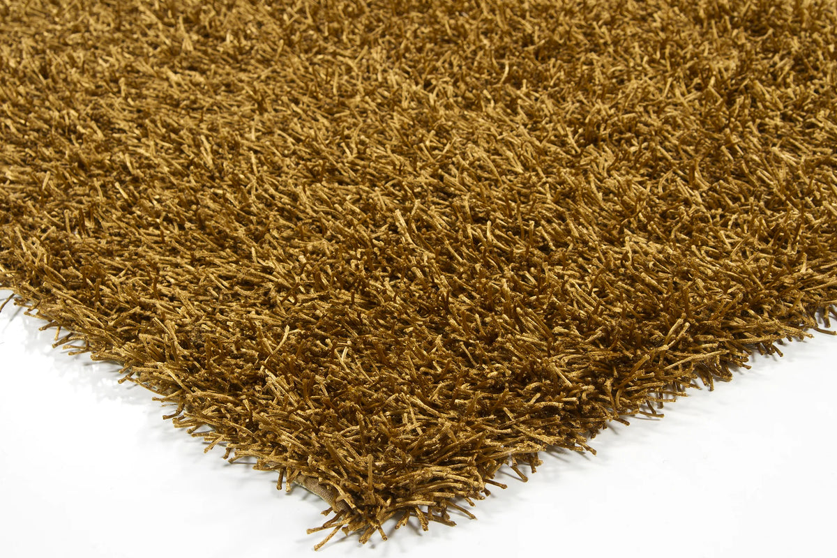 Chandra Zara ZAR-14505 Gold rug, corner detail