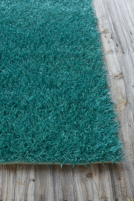 Chandra Zara ZAR-14507 Blue rug, corner detail