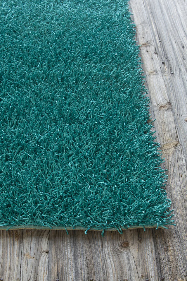 Chandra Zara ZAR-14507 Blue rug, corner detail
