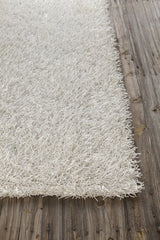 Chandra Zara ZAR-14508 White rug, corner detail