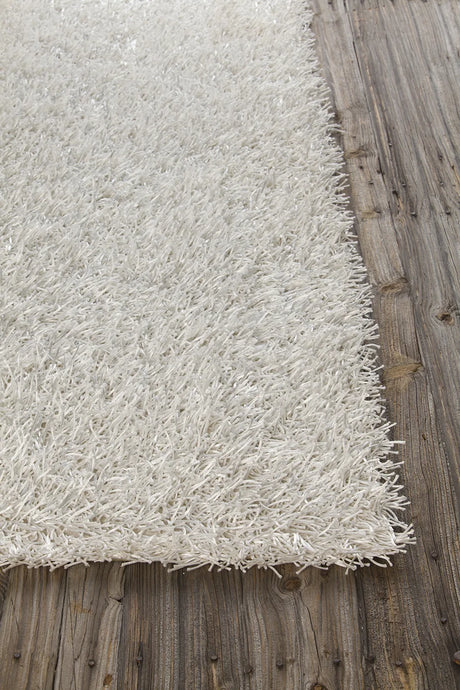 Chandra Zara ZAR-14508 White rug, corner detail