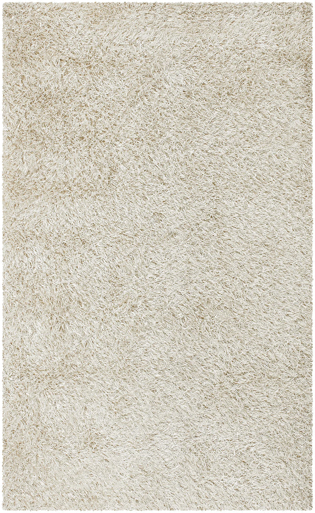 Chandra Zara ZAR-14508 White rug, flat view