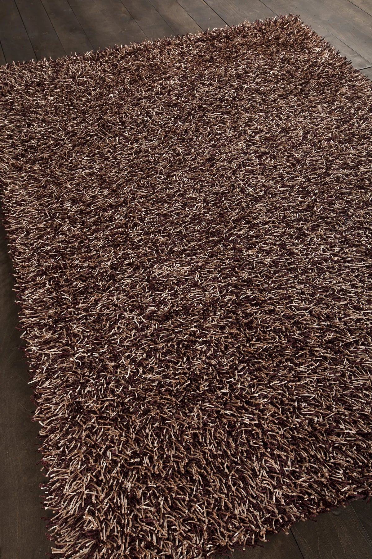 Chandra Zara ZAR-14509 Plum and Cream rug, angled side view