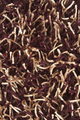 Chandra Zara ZAR-14509 Plum and Cream rug, texture close-up