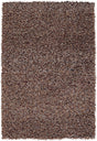 Chandra Zara ZAR-14514 Brown and Plum and Ivory rug, flat view