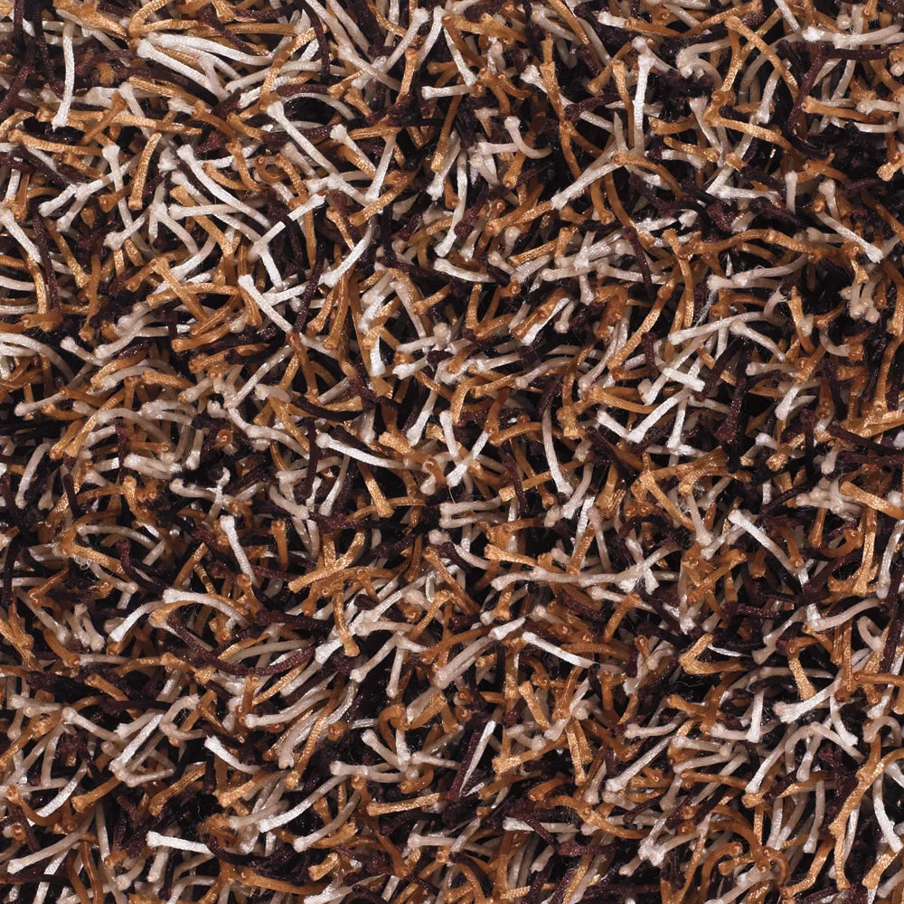 Chandra Zara ZAR-14514 Brown and Plum and Ivory rug, texture close-up