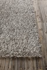 Chandra Zara ZAR-14515 Grey and Cream rug, corner detail