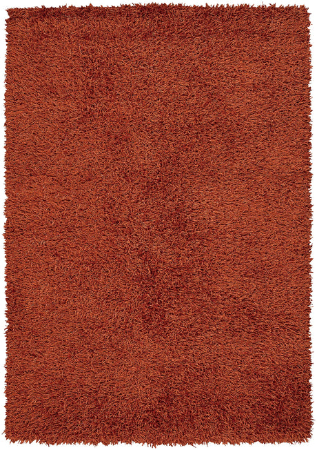 Chandra Zara ZAR-14524 Rust rug, flat view