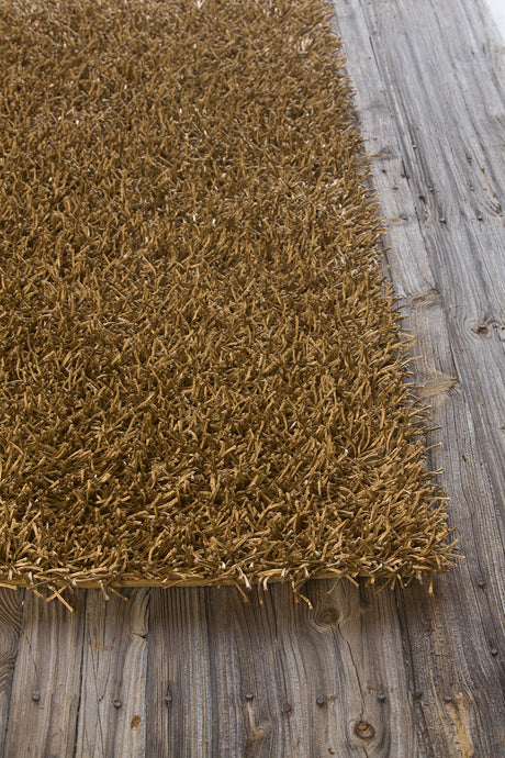 Chandra Zara ZAR-14531 Brown rug, corner detail
