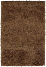 Chandra Zara ZAR-14531 Brown rug, flat view