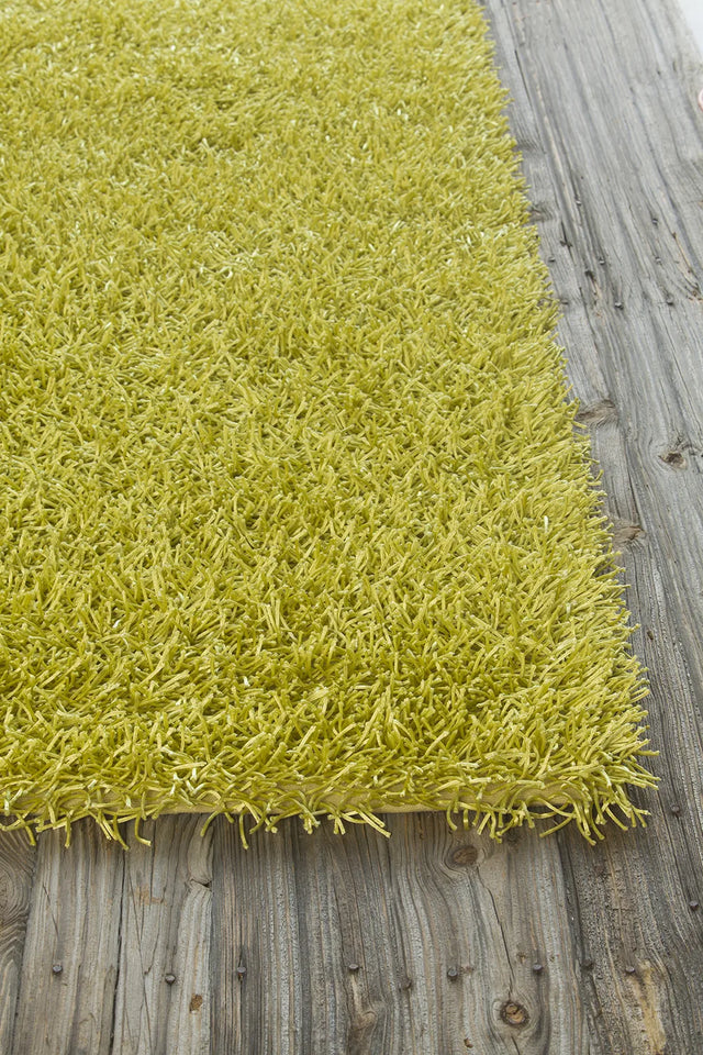 Chandra Zara ZAR-14536 Green rug, corner detail