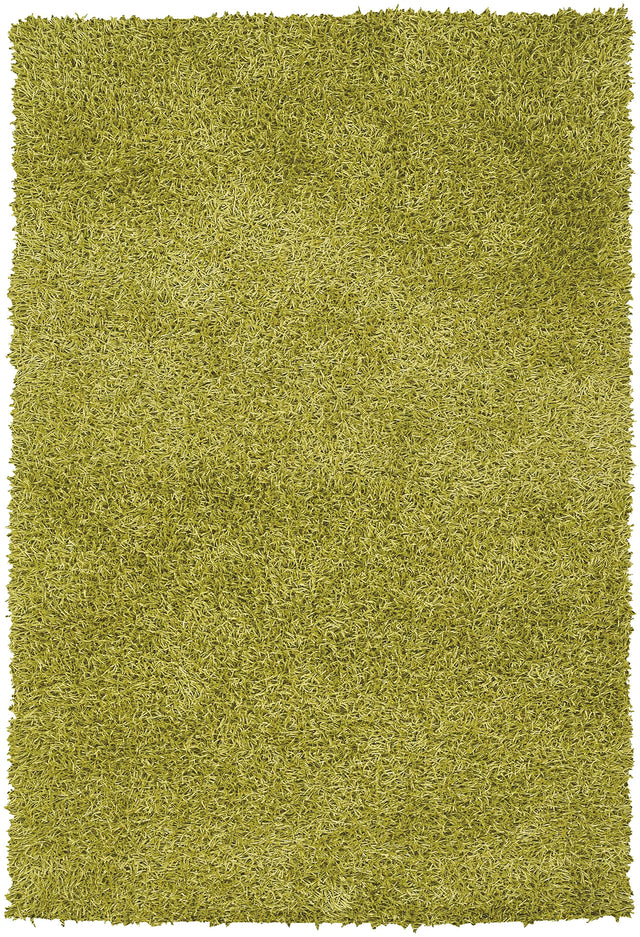 Chandra Zara ZAR-14536 Green rug, flat view