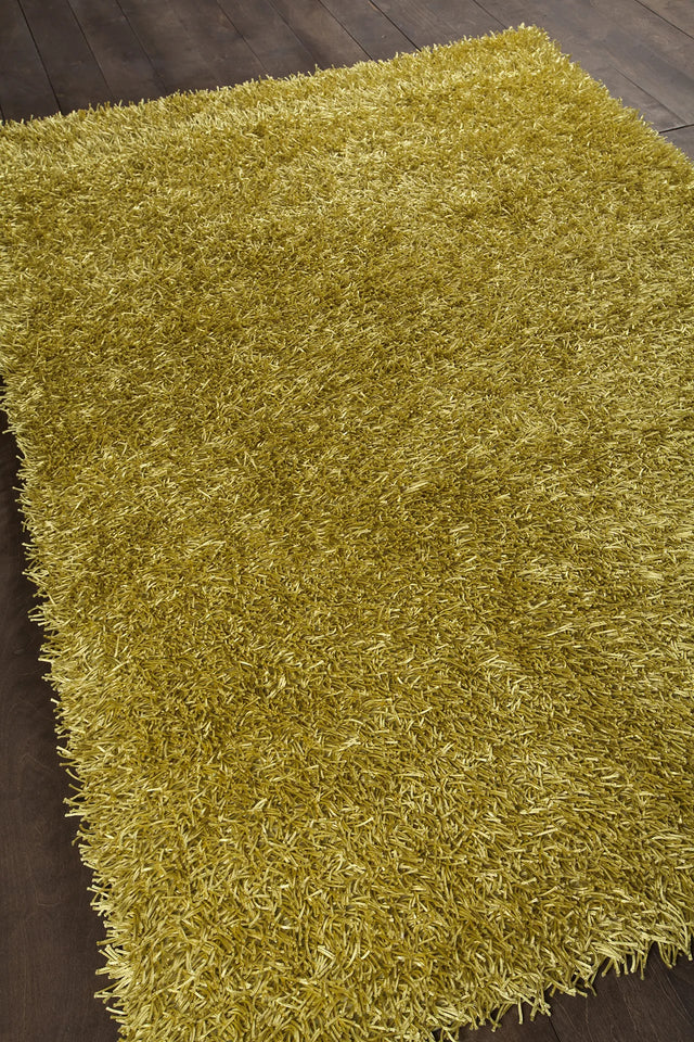 Chandra Zara ZAR-14536 Green rug, angled side view