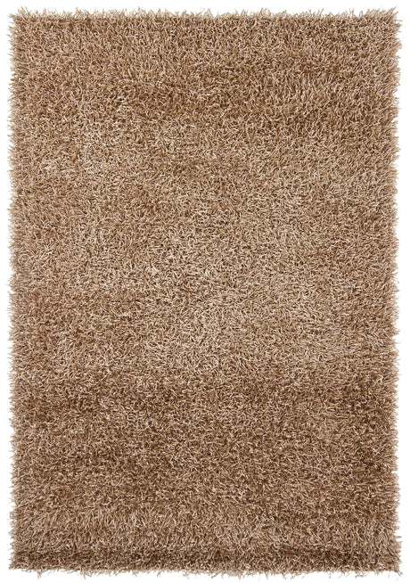 Chandra Zara ZAR-14539 Tan rug, flat view