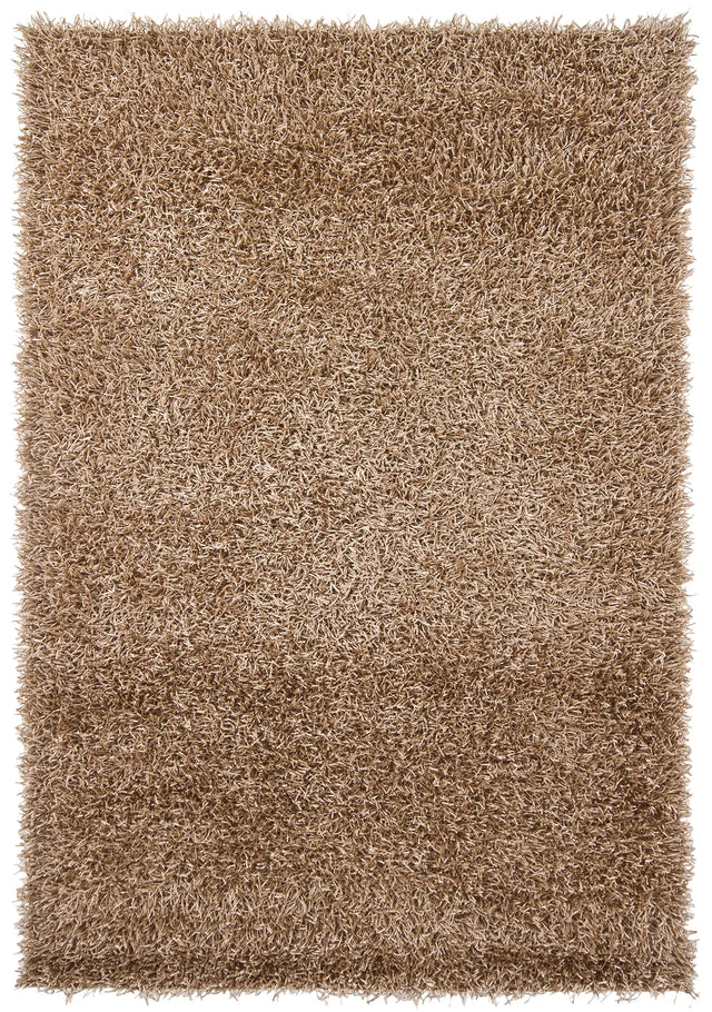 Chandra Zara ZAR-14539 Tan rug, flat view