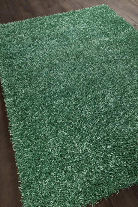 Chandra Zara ZAR-14541 Blue rug, angled side view