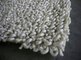 Chandra Zeal ZEA-20600 White rug, corner detail